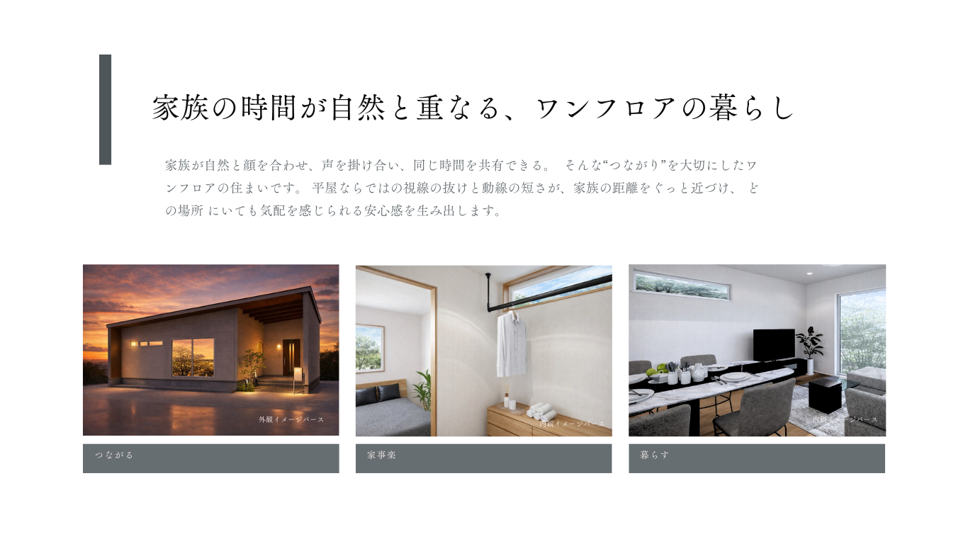 新築平屋パース